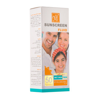 ضد آفتاب فلوئید مای مدل هیالورونیک اسید SPF50 حجم 50 میلی لیتر