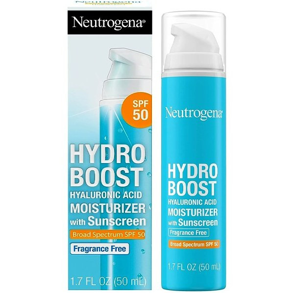 کرم ضد آفتاب پمپی نیتروژینا مدل Hydro Boost SPF50 حجم 50 میل