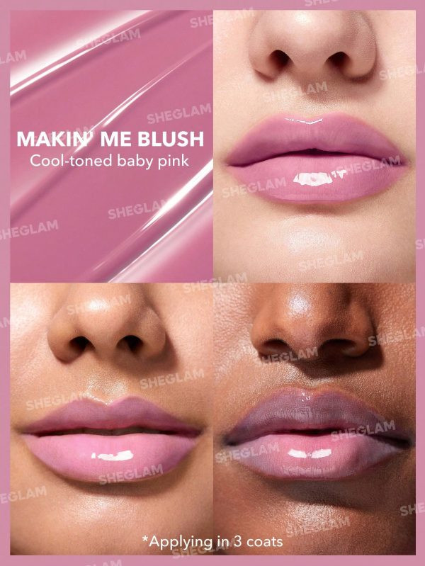بالم لب حجم دهنده شیگلم (پلامپر) مدل Pout-Perfect Shine Lip Plumper