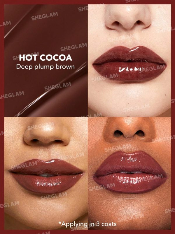 بالم لب حجم دهنده شیگلم (پلامپر) مدل Pout-Perfect Shine Lip Plumper