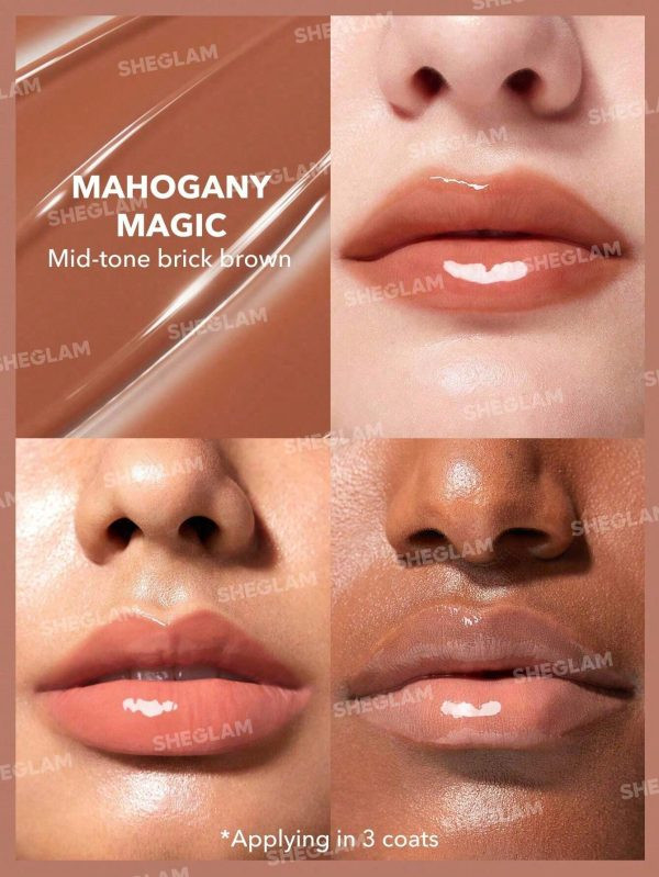 بالم لب حجم دهنده شیگلم (پلامپر) مدل Pout-Perfect Shine Lip Plumper