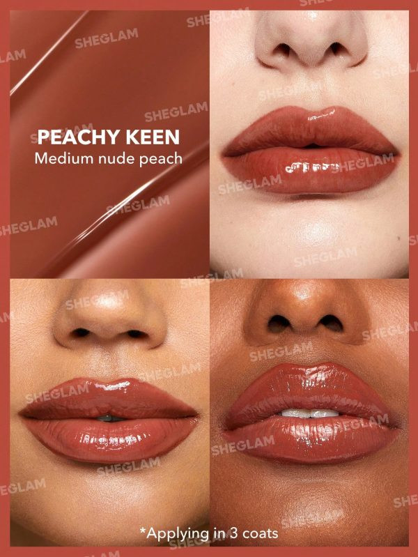 بالم لب حجم دهنده شیگلم (پلامپر) مدل Pout-Perfect Shine Lip Plumper