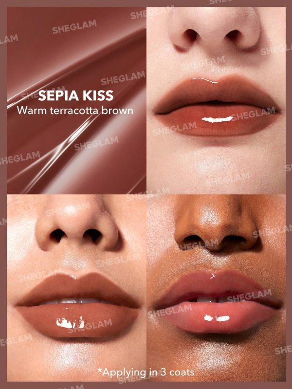 بالم لب حجم دهنده شیگلم (پلامپر) مدل Pout-Perfect Shine Lip Plumper