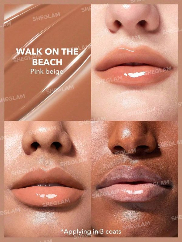 بالم لب حجم دهنده شیگلم (پلامپر) مدل Pout-Perfect Shine Lip Plumper