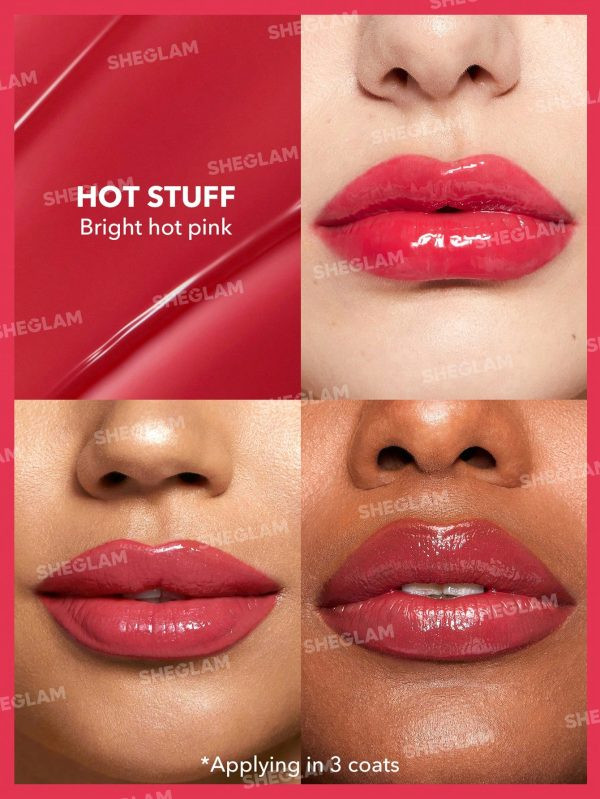 بالم لب حجم دهنده شیگلم (پلامپر) مدل Pout-Perfect Shine Lip Plumper