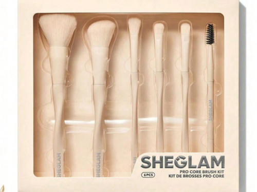 ست براش 6 عددی شیگلم مدل Pro Core Brush Kit مناسب آرایش صورت و چشم